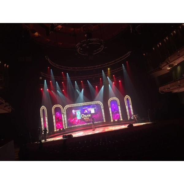 Video Display Function Indoor Rental LED Display 1/16 Scan Method Noiseless