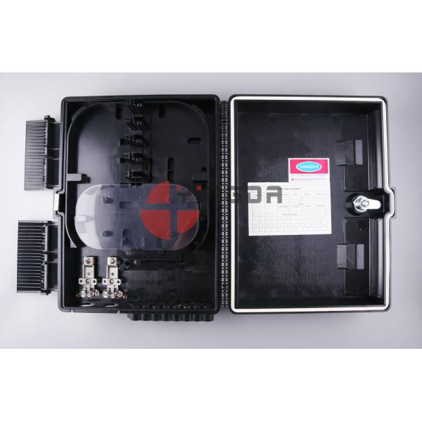 Optical Provider 1x16 Splitter NAP Fiber Optic Cable Termination Distribution Box Black Uncut Port SC Coupler