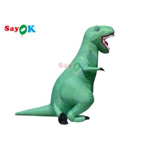 Wholesale Customized Inflatable Cartoon Characters Moving Costume Inflatable Mascot Dinosaur from china suppliers
