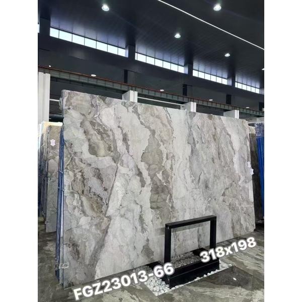 Albania Camouflage White and Brown Marble Natural Luxury Stone for Feature Walls and Luxury Flooring Applications