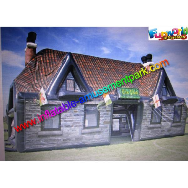 Customized Portable Inflatable Pub / Inflatable Bar Tent For Party , Event