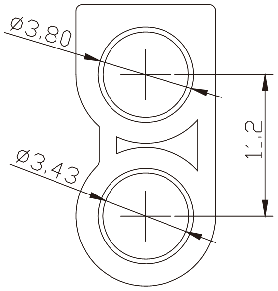 Angled Gold Plated Banana Plug 6mm Bullet Connector EC6 With Blue Housing