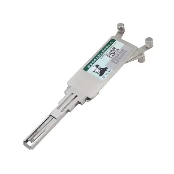 Lishi 2in1 tool car lock cylinder decoder reader locksmith picking tools