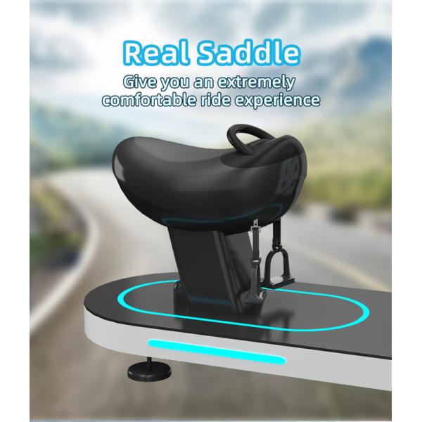 1 Player 9D Virtual Reality Simulator Horse Riding Vr Game Machine Coin Operated