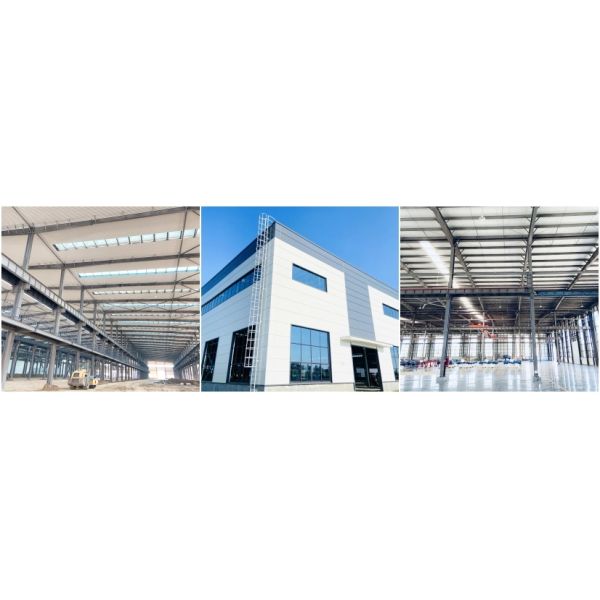 Weatherproof Steel Frame Workshop Industrial Prefabricated Steel Structure Warehouse Building