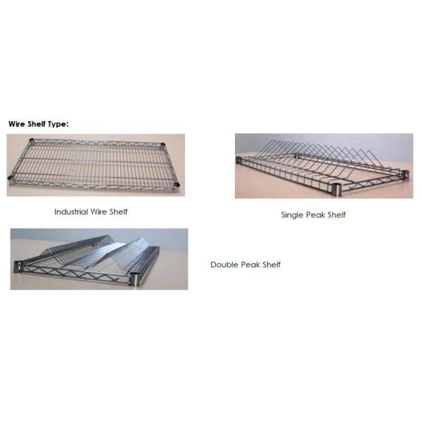 Customized ESD Storage Shelves , Industrial Wire Shelving System Resistance 10e6-10e9 Ohm