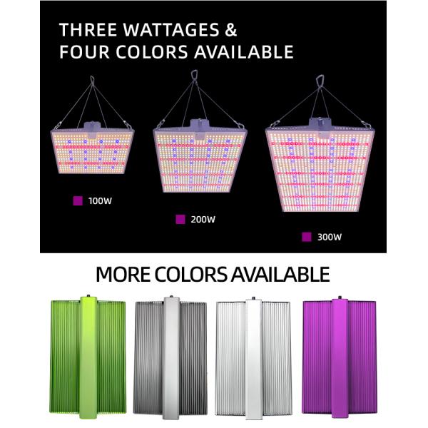 IP65 Quantum Board Grow Light Dimmable Full Spectrum Light Panel With Daisy Chain