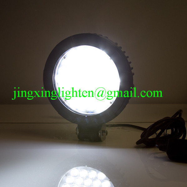 36W epistar LED driving headlight 7.5 inch 4x4 led working light for off-road vehicles