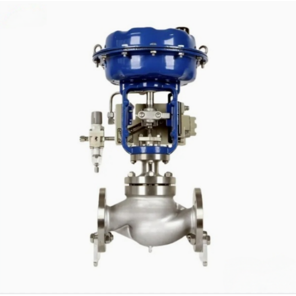Explosion Proof Pneumatic Diaphragm Regulating Valve Stainless Steel Flange Control Valve for Chemical Heating Pipeline