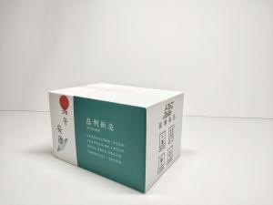 China Inorganic Powder White Shipping Boxes 3mm E Flute Corrugated on sale