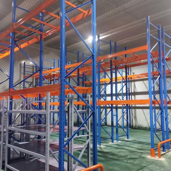 Cold Storage Heavy Duty Pallet Rack With Powder Coating Finish Industrial Racks