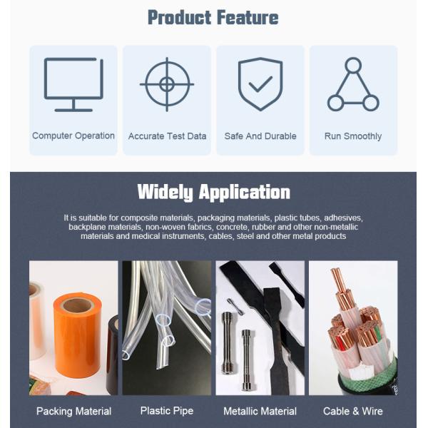 Leather Tensile Testing Machines , Computer Servo Electrical Test Equipment