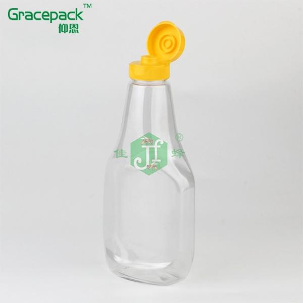 Eco-friendly Plastic Bottle For Sauce packaging Squeeze Bottle, bbq sauce bottle