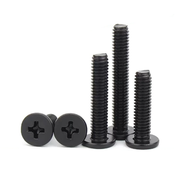 CM plated black cross flat head screw, flat head screw, thin head computer screw wholesale M2/M3/M4/M6