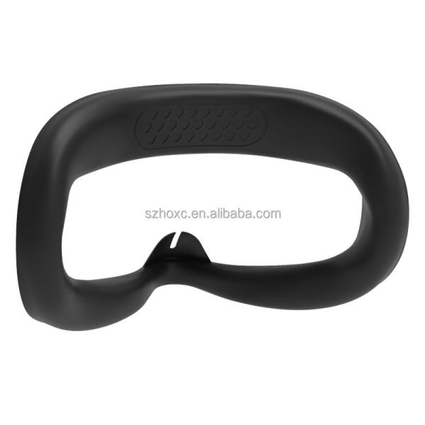 HOXC VR Protective Silicone Face Pad Compatible For Oculus Search 2 Accessories, Non-Slip Opaque Sweatproof Washable Replacement