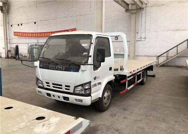Quality Flatbed Wrecker Tow Truck 1500kg Rated Lifting Weight Working Stroke 2680mm for sale