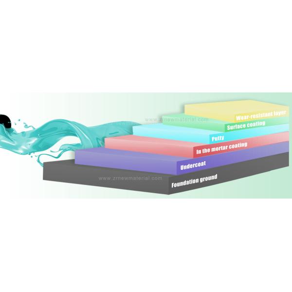 Multipurpose 2 Part Epoxy Concrete Floor Paint Strong Adhesion