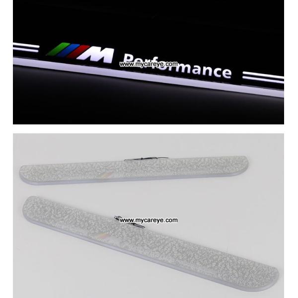 BMW M6 car led door courtesy light logo projector sill door pedal