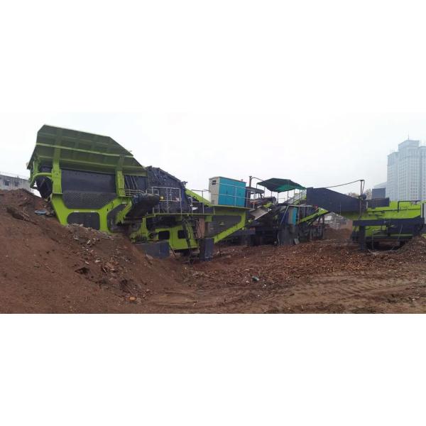 Marble Concrete Pebble Crushing Crusher Recycling Sorting Line