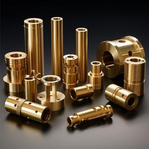 China Industrial CNC Brass Parts Turning Milling Drilling Processing on sale