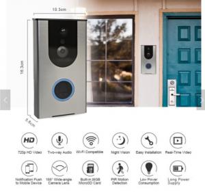 Wifi Wireless Visual Intercom Smart Doorbell For Home Security With APP Control Ring Alarm Security Wireless Wifi Video