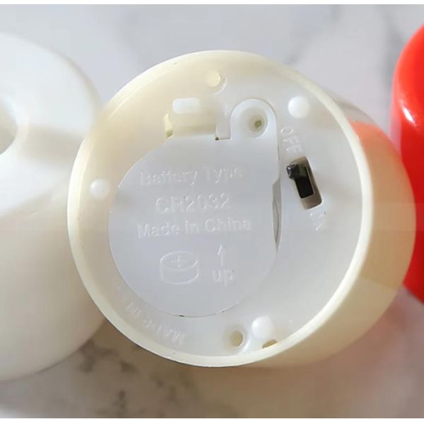 50pcs Rechargeable Flickering LED Tea Light Electric Tea Light D3.7*H4.9cm for Party Decorations