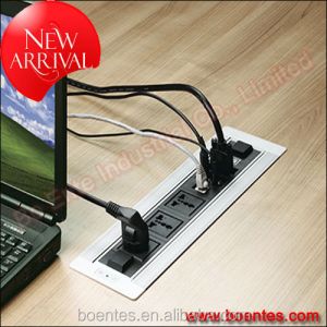 Motorized Cable Cubby/Electric Desktop Socket/Automatic Tabletop Socket