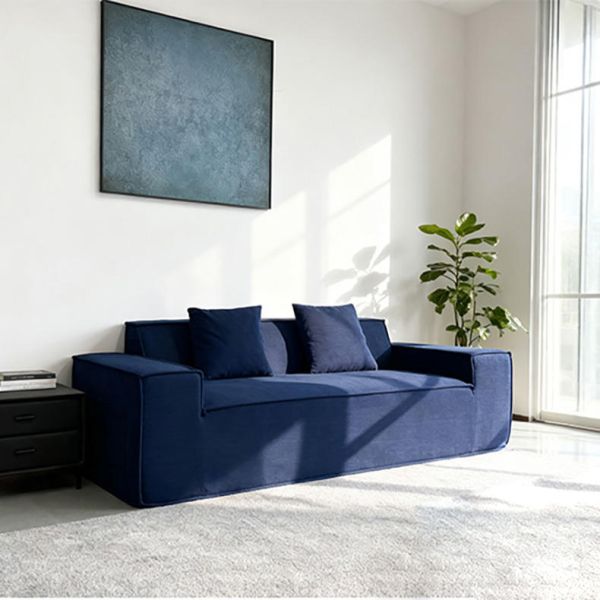 Custom Leisure Loveseat Sofa Vacuum Packing Modular Full Sponge Corner Couch Compressed Sofa for Apartment Villa