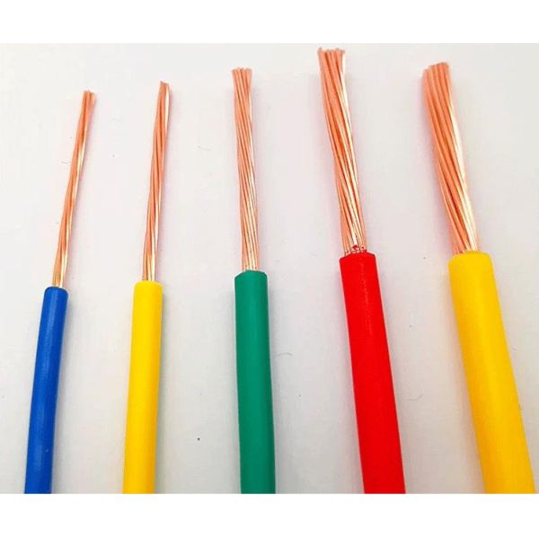 BV/BVR 450/750V 70C Electrical Cable Wire 1.5mm 2.5mm 4mm 6mm Single / Stranded Bare Copper Wire