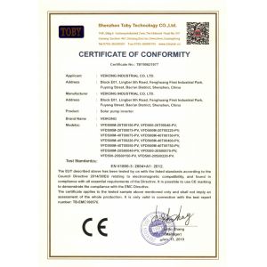 Shenzhen LuoX Electric Co., Ltd. Certifications