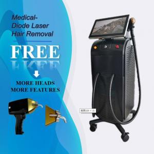 Wholesale Ice Titanium 755 808 1064nm Diode Laser Hair Removal Device 1200w 1800w Non Pain from china suppliers