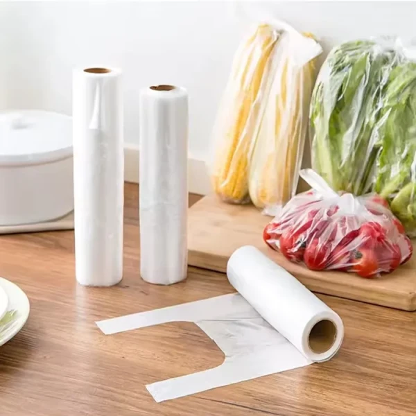 100% Virgin Material Food Bag for Food and Meat at Supermarket