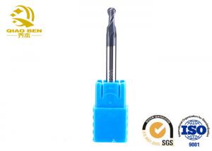 Wholesale Hrc45 Carbide Ball End Mill 2 Flute Ball Nose End Mill Anti - Chipping Edge from china suppliers