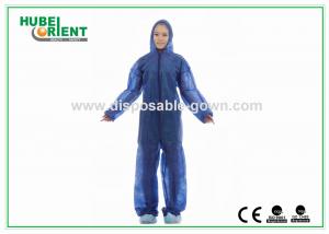 Wholesale Soft Durable Safety Disposable Coveralls Clothing For Industrial Without Hood/Feetcover from china suppliers