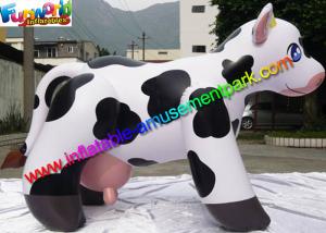 China Cute Dairy Cattle Model Advertising Inflatables Cow For Decoration on sale