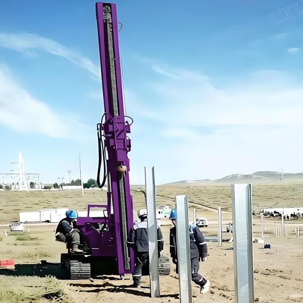 Diesel Pile Driver Urban Development Engineering Drilling Rig Ground Screw Pile Drilling Machine