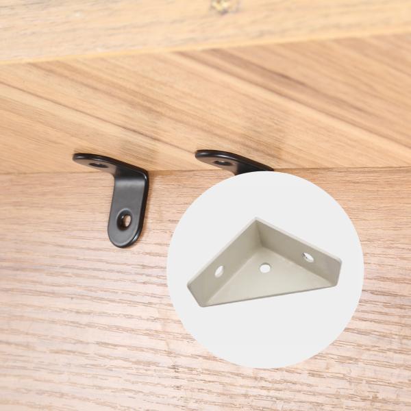 Versatile Design Steel 90 Degree Bracket 92mm Customized For KD Furniture