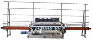 Wholesale 9 Motors Glass Straight Line Beveling Machine with PLC and Lift Glass Grinding Machine from china suppliers