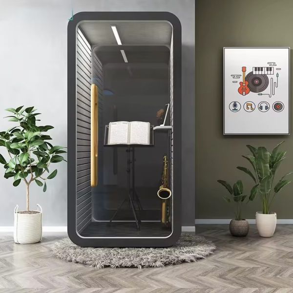 Movable Sound Proof Recording Booths Multi Functional Portable Vocal Booths For Musicians