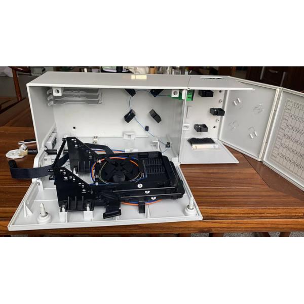 48 Core Fiber Termination Box SCAPC Adapters Ethernet Terminal Box 48 Splices