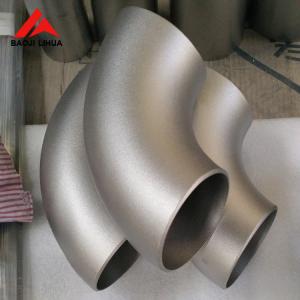 China ASTM B16.9 Titanium Pipe Fittings Sch160 180 Degree Pipe Elbow on sale