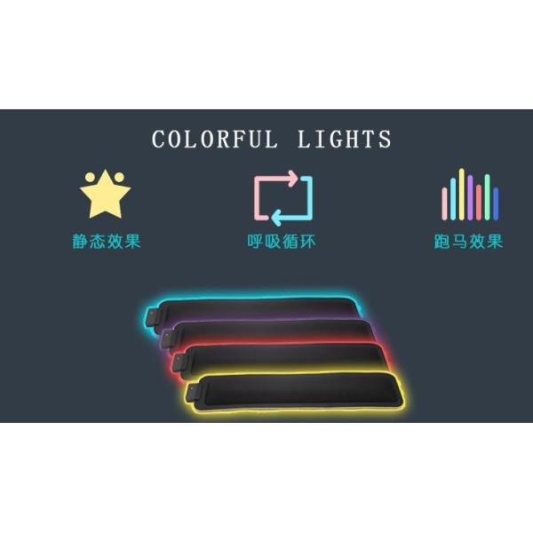 RGB Extra Large Gaming Mouse Mat Computer Accessories With Private Logo