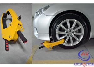Wholesale Adjustable Heavy Duties Car Wheel Clamps , secure parking wheel lock CE Approved from china suppliers