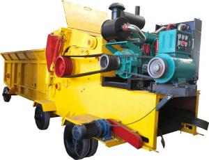Wholesale Biomass Wood Chips Crusher / Large Capacity Diesel Wood Chipper Machine/ Forest Log Chipper from china suppliers