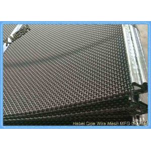 Heavy Duty Crimped Vibrating Screen Wire Mesh , Sand Screen Mesh 0.8 - 8 Mm