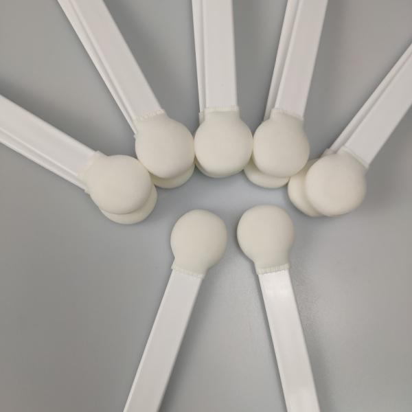 Big Plastic Handle Lint Free Foam Cleaning Swabs SGS Approved