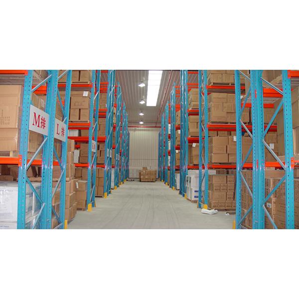 Selective Pallet Rack Warehouse Racks Steel Upright Beam Storage System 3000kg Per Level Adjustable