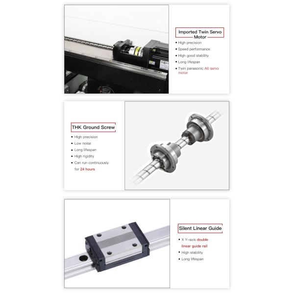 CHM-861 33100cph Automated LED lens blue light Pick And Place Machine For Component Height 12mm