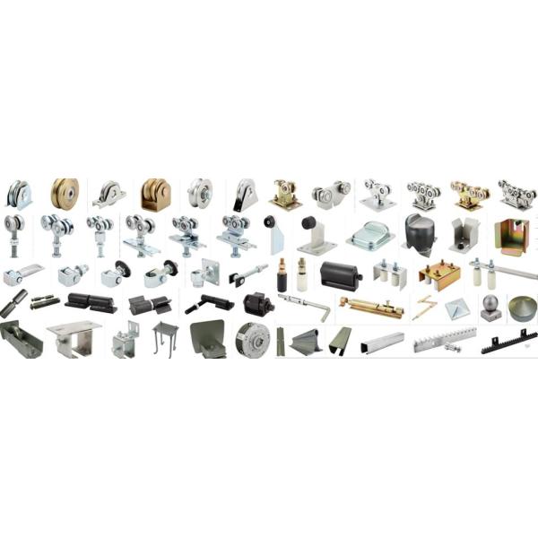 34mm 5.8m Small Hanging Door Track Hardware Hanging Door Rail Track System