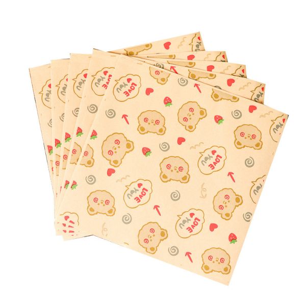 Custom Triangular Kraft Paper Bags, Eco-Friendly Disposable Bags for Snacks & Baked Goods